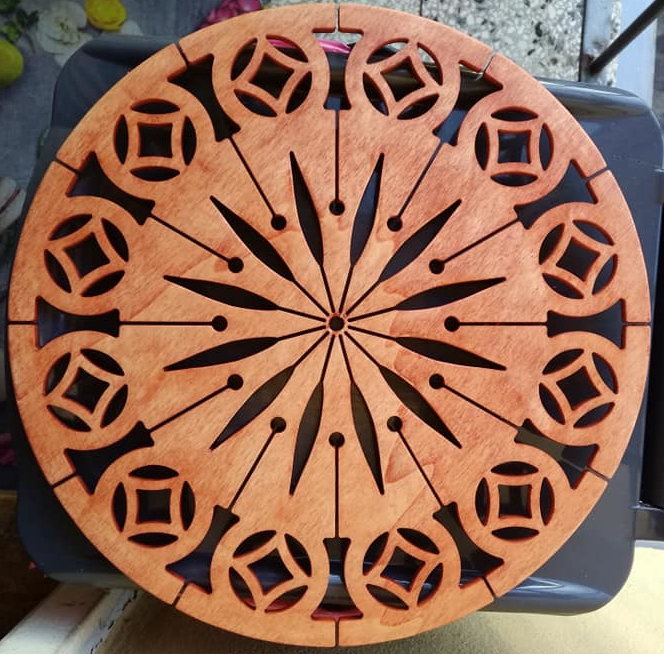 PROGETTO REALIZZATO A CNC